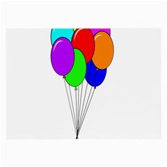 Colorful Balloons Large Glasses Cloth