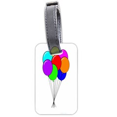 Colorful Balloons Luggage Tags (Two Sides)