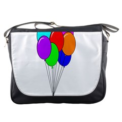 Colorful Balloons Messenger Bags