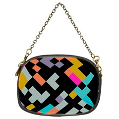 Connected Shapes                                                                             	chain Purse (two Sides) by LalyLauraFLM