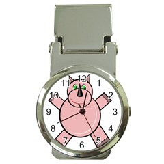 Pink Rhino Money Clip Watches by Valentinaart