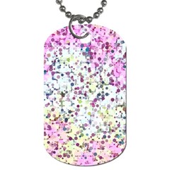 Hexagons                                                                             			dog Tag (one Side) by LalyLauraFLM