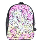 Hexagons                                                                             			School Bag (Large) Front