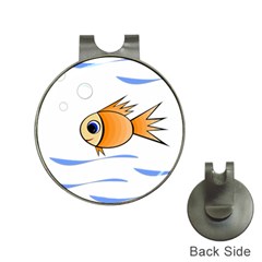 Cute Fish Hat Clips With Golf Markers by Valentinaart