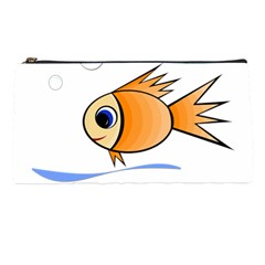 Cute Fish Pencil Cases by Valentinaart