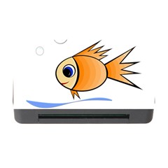 Cute Fish Memory Card Reader With Cf by Valentinaart