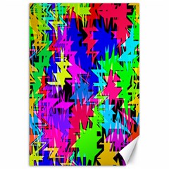 Colorful Shapes                                                                             			canvas 20  X 30  by LalyLauraFLM