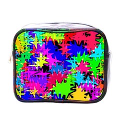 Colorful Shapes                                                                             			mini Toiletries Bag (one Side) by LalyLauraFLM