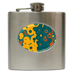 Bubbles                                                                              			hip Flask (6 Oz) by LalyLauraFLM