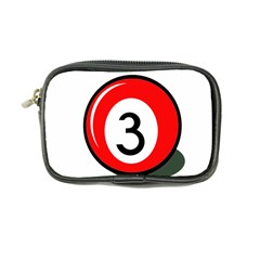 Billiard Ball Number 3 Coin Purse by Valentinaart