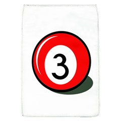 Billiard Ball Number 3 Flap Covers (l)  by Valentinaart