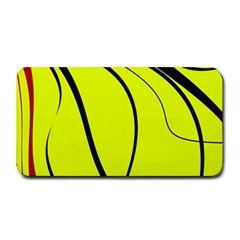 Yellow decorative design Medium Bar Mats