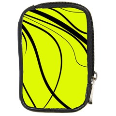 Yellow decorative design Compact Camera Cases