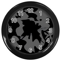 Decorative Elegant Design Wall Clocks (black) by Valentinaart