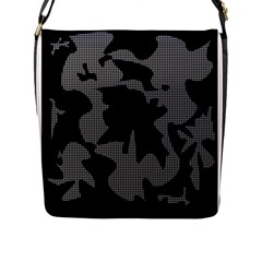 Decorative Elegant Design Flap Messenger Bag (l)  by Valentinaart