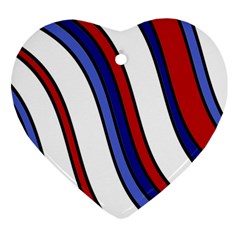 Decorative Lines Ornament (heart)  by Valentinaart