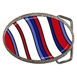 Decorative Lines Belt Buckles Front