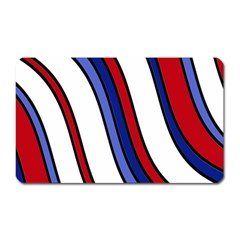 Decorative Lines Magnet (rectangular) by Valentinaart