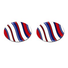 Decorative Lines Cufflinks (oval) by Valentinaart