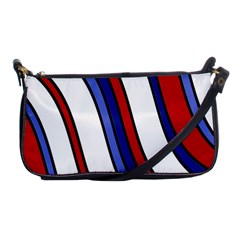 Decorative Lines Shoulder Clutch Bags by Valentinaart