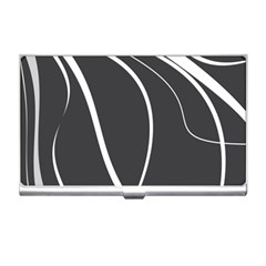 Black And White Elegant Design Business Card Holders by Valentinaart