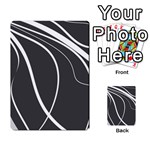 Black and white elegant design Multi-purpose Cards (Rectangle)  Front 1