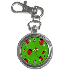 Ladybugs Key Chain Watches by Valentinaart