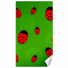 Ladybugs Canvas 40  X 72   by Valentinaart