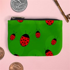 Ladybugs Mini Coin Purses by Valentinaart