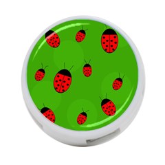 Ladybugs 4-port Usb Hub (two Sides)  by Valentinaart