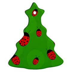 Ladybugs Ornament (christmas Tree) by Valentinaart