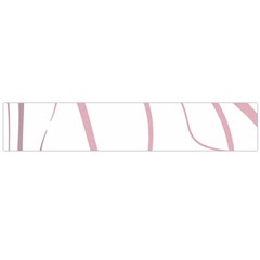 Pink Elegant Lines Flano Scarf (large) by Valentinaart