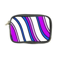 Purple Lines Coin Purse by Valentinaart