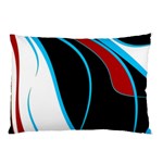 Blue, Red, Black And White Design Pillow Case 26.62 x18.9  Pillow Case