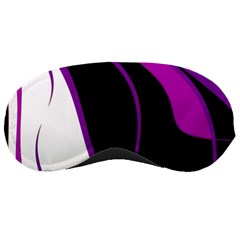 Purple Elegant Lines Sleeping Masks by Valentinaart