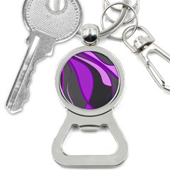 Purple Elegant Lines Bottle Opener Key Chains by Valentinaart