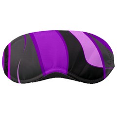 Purple Elegant Lines Sleeping Masks by Valentinaart