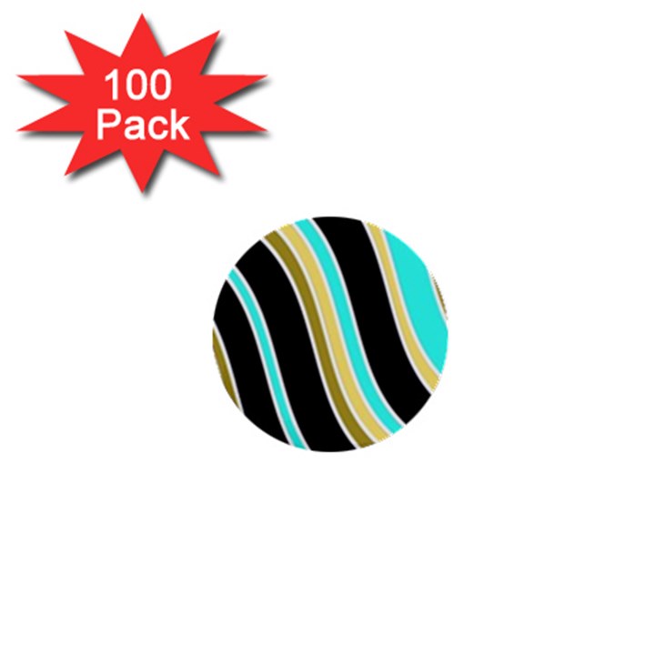 Elegant Lines 1  Mini Buttons (100 pack) 