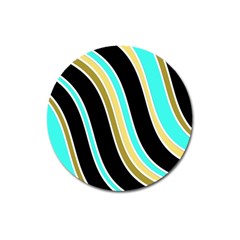 Elegant Lines Magnet 3  (Round)