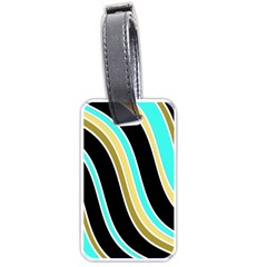 Elegant Lines Luggage Tags (One Side) 