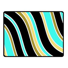 Elegant Lines Double Sided Fleece Blanket (Small) 