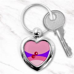 Decorative Abstraction Key Chains (heart)  by Valentinaart