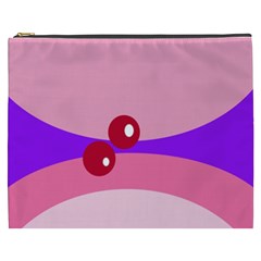 Decorative Abstraction Cosmetic Bag (xxxl)  by Valentinaart