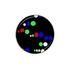 Colorful Dots Hat Clip Ball Marker (10 Pack) by Valentinaart