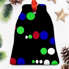 Colorful Dots Ornament (bell)  by Valentinaart