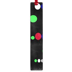 Colorful Dots Large Book Marks by Valentinaart