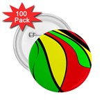 Colors Of Jamaica 2.25  Buttons (100 pack)  Front