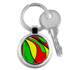 Colors Of Jamaica Key Chains (round)  by Valentinaart