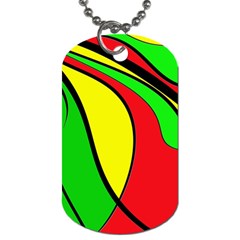 Colors Of Jamaica Dog Tag (two Sides) by Valentinaart