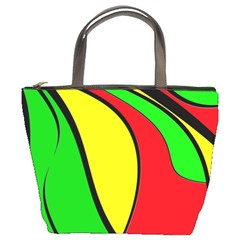 Colors Of Jamaica Bucket Bags by Valentinaart